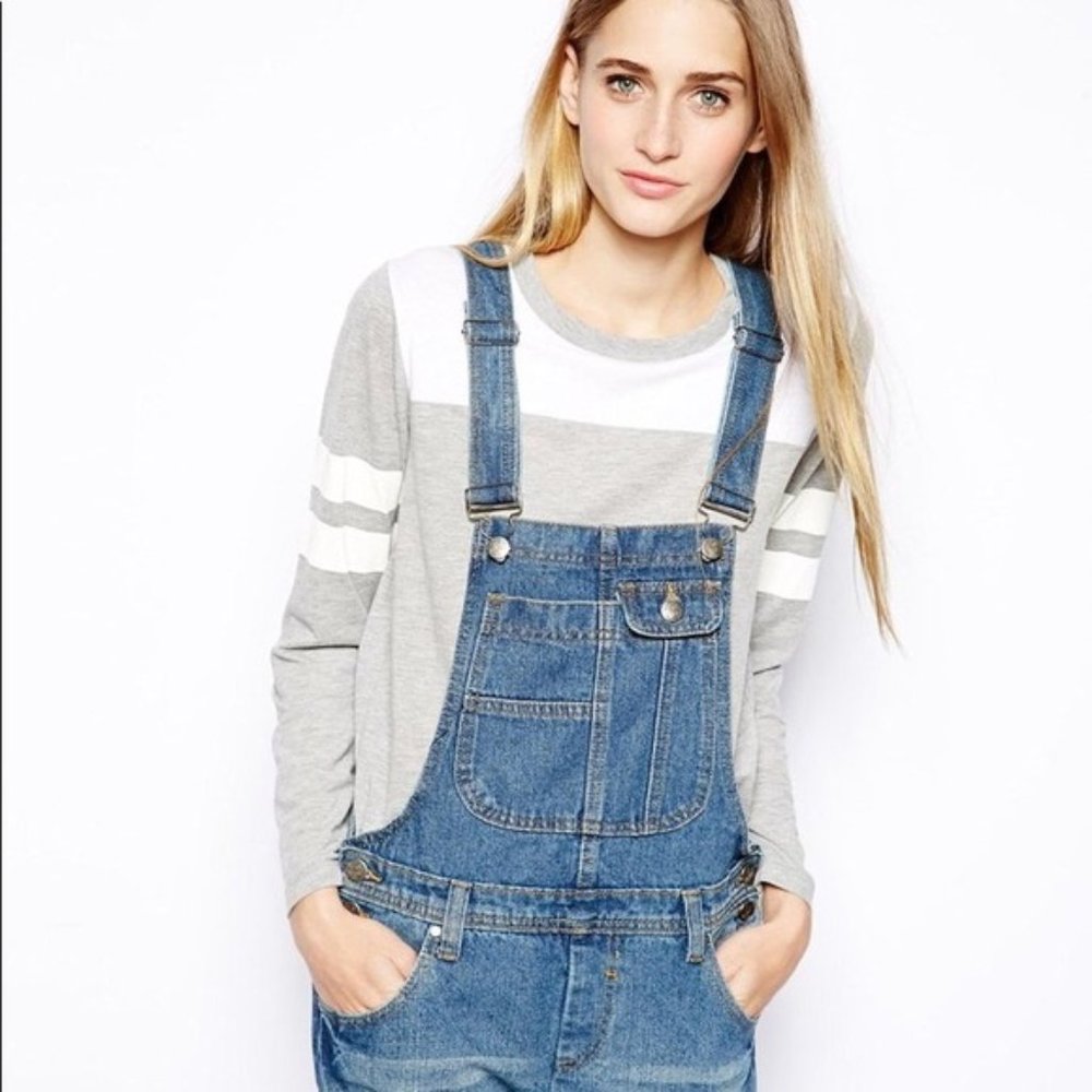 Short Overalls from ASOS, Medium Blue